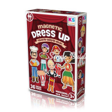 MD174 KS Magnetic Dress Up  Eşleştir・Değiştir・Eğlen / +3 yaş