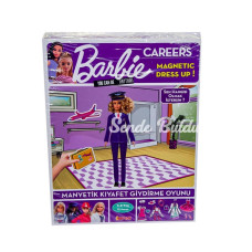 1918 DıyToy Barbie Careers Manyetik Kıyafet Giydirme Oyunu / 38 yaş