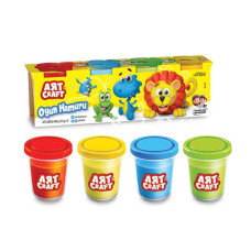 03281 Art Craft 4lü Oyun Hamuru 560 gr Dede 03281 Art Craft 4lü Oyun Hamuru 560 gr Dede