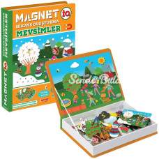 1505 DıyToy Magnet Hikaye Oluşturma  Mevsimler / +3 yaş