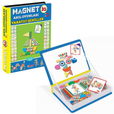 1550 DıyToy Magnet Akıl Oyunları  Yaratıcı Şekiller / 38 yaş