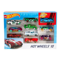 54886 Hot Wheels 10lu Araba Seti  Karışık Asorti   Erkol Özel Kampanya Fiyatı