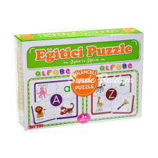 7197 Çark Puzzle Alfabe Dıytoy