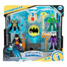 HFD47 Imaginext BatTech BatSignal Figür Seti DC Super Friends