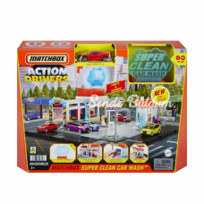 HNJ54 Matchbox Aksiyon Sürücüleri Süper Oto Yıkama Oyun Seti