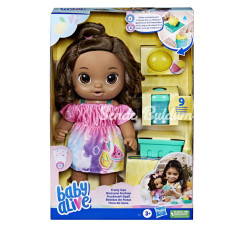 F7357 Baby Alive Bebeğim ile Eğlenceli Yudumlar Esmer +3 yaş