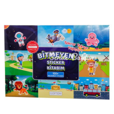 GF001 Bitmeyen Sticker Kitabım  Gepettoys