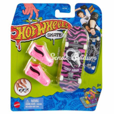 HGT46 Hot Wheels Skate Parmak Kaykay ve Ayakkabı Paketleri