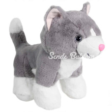 Nessiworld Kedi Peluş Gri 36 cm