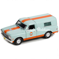 Nessiworld Greenlight 1:24 1968 Chevy C10 Pickup Light Blue