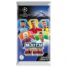 Nessiworld UEFA Şampiyonlar Ligi 16/17 Match Attax Futbolcu Kartları  6lı Paket