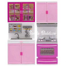 Nessiworld My Modern Kitchen Lavabolu Fırınlı 2li Set