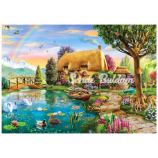 Nessiworld KS Lakeside Cottage 2000 Parça Puzzle