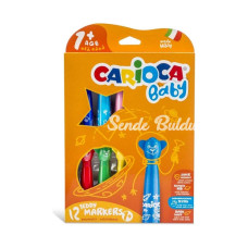 Nessiworld Carioca Baby Keçeli Boya Kalemi 12li