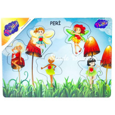 Nessiworld Ahşap Tutmalı Peri Kızı Puzzle