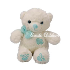 NessiWorld Papyonlu Peluş Ayı 30 cm