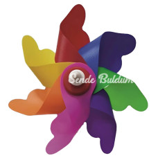 Nessiworld Rüzgar Gülü 7 Kanatlı 14 cm
