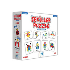 5114 CA Games Şekiller Puzzle / +3 yaş