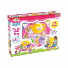 01593 Candy Ken Tepsili Çay Set Dede