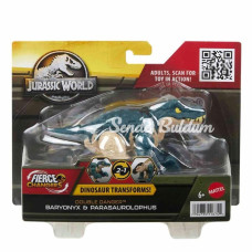 HLP05 Jurassic World Değişim Serisi  Çifte Tehlike Dinozor Figürleri