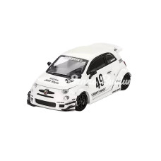 Mini GT 1/64 LBWORKS x Abas Works ABARTH 595 Gara White  Blister Paket