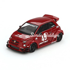 Mini GT 1/64 LBWORKS x Abas Works ABARTH 595 Red  Blister Paket