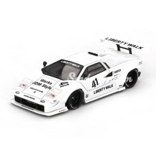 Mini GT 1/64 Lamborghini Countach LBWORKS White 2024 Tokyo Auto Salon  Blister Paket