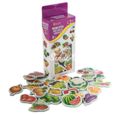 Nessiworld 1307 DıyToy Manyetik Meyveler  Sebzeler / +3 yaş