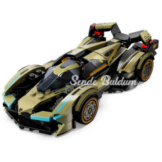 Nessiworld LEGO Speed Champions Lamborghini Lambo V12 Vision GT Süper Araba 76923