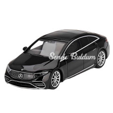 Nessiworld Mini Gt 1:64 MercedesBenz EQS 580 4MATIC Black