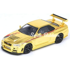 Nessiworld  1/64 Nissan Skyline GTR Nismo Gold