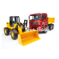 Nessiworld Man Damperli Kamyon Ve Fr 130 Kepçe Nessiworld Man Damperli Kamyon Ve Fr 130 Kepçe