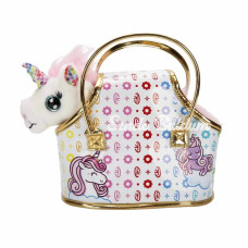 Nessiworld Cutekins Taşıma Çantalı Peluş Unicorn Lou Lou