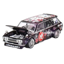 Nessiworld Mini GT 1/64 Datsun KAIDO 510 Wagon Hanami V3