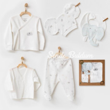 Nessiworld   AC25260 The Zoo S Balboa 5 Parça Hastane Çıkışı Ekru