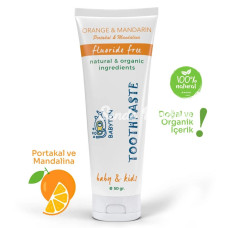 Nessiworld Babyton Organik Doğal Portakal ve Mandalina Aromalı Diş Macunu 50 Gr