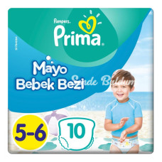 Nessiworld Prima Mayo Bebek Bezi 56 Beden 10 Adet