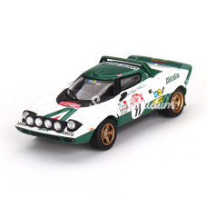 Nessiworld Mini Gt 1/64 Lancia Stratos HF 1975 Rally Sanmero Winner