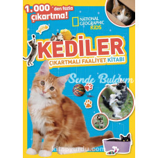 Nessiworld National Geographic Kids Kediler Çıkartmalı Faaliyet Kitabı