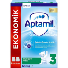 Aptamil Devam Sütü Maması No3 912 Ay 1200 Gr