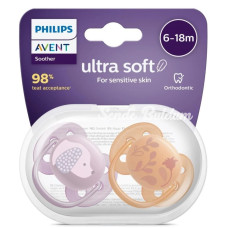 Nessiworld Philips Avent Ultra Yumuşak Emzik 618 Ay Kız