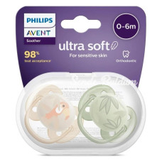 Nessiworld Philips Avent Ultra Yumuşak Emzik 06 Ay Erkek