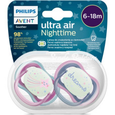 Nessiworld Philips Avent Ultra Air Gece Emzik 618 Ay Kız