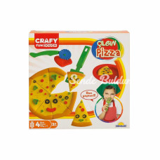 Nessiworld Crafy Çılgın Pizza Oyun Hamuru Seti 200 g 10 Parça