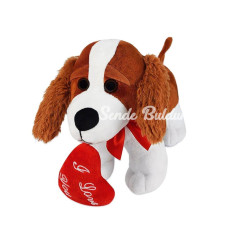 Nessiworld 62876 Peluş 20 cm Kalpli Köpek