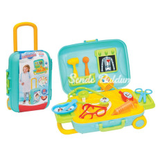 Nessiworld Candy ve Ken Doktor Set Bavulum Oyuncak Doktor Oyun Seti