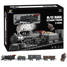 Nessiworld Classic Steam Kumandalı 24 Ghz Pilli Tren Seti 30 Parça 1613G