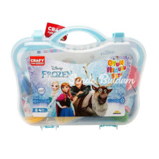 Nessiworld 1877 Crafy Frozen Çantalı Oyun Hamuru Seti 200 g 20 Parça