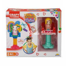 Nessiworld 30980 Crafy Sihirli Salon Oyun Hamur Seti 200 g 15 Parça  15 Parça