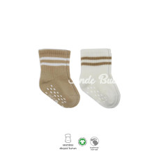 Nessiworld Bistyle Çemberli Kaymaz Soket Çorap 2Li BS10125 BejEkru Nessiworld Bistyle Çemberli Kaymaz Soket Çorap 2Li BS10125 BejEkru